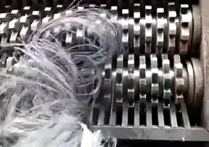 Broyeur de pneus à double arbre pour applications industrielles, broyeur haute efficacité pour la vente à l'exportation - Product Image 5