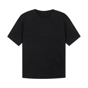 T-shirts décontractés pour hommes personnalisables avec votre logo de marque, vente en gros, 100 % coton, fibre de bambou, vêtements vierges pour hommes - Product Image 5