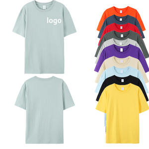 Camisetas de Algodón Personalizadas al por Mayor, Elegantes, de Manga Corta, Unisex, Cuello Redondo, 220g, Diseño en Blanco, Casuales, Transpirables, Sostenibles, Tallas Grandes - Product Image 6