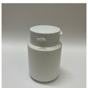 Botella de Plástico HDPE Ligera, Resistente y Fácil de Moldear, con Fondo Plano y Forma Cilíndrica, para Medicamentos, Líquidos Químicos y Tabletas, Imprimible - Product Image 3