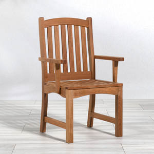 Sillón Tradicional de Madera de Teca con Estructura Resistente, Ideal para Comedores al Aire Libre, Restaurantes y Resorts - Product Image 2