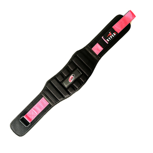 เข็มขัดยกน้ำหนักสีชมพูพร้อมโลโก้สั่งทำ ระบายอากาศได้ดี น้ำหนักเบา ป้องกันอย่างมืออาชีพ ทนทาน ปรับได้ พร้อมที่รัดข้อมือแบบตะขอ - Product Image 1