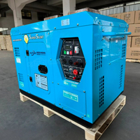 Tragbare Leise Dieselgeneratoren-Sets 5KVA 10KVA 12KVA 15KVA 20KVA 1800/3600 U/min Fernbedienung Notstromaggregat für Zuhause