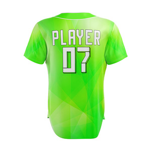เสื้อเบสบอลผู้หญิงแบบสั่งทำ OEM ODM แขนสั้น ผลิตจากโพลีเอสเตอร์ที่ยั่งยืน พร้อมลายพิมพ์แบบ Sublimation สำหรับทีมซอฟต์บอล - Product Image 6