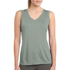 High Quality Customized Logo Printed Women's Sleeveless Tank Top <b>Light</b> Weight Knitted Casual for Summer Direct Factory Supply - Product Image 3