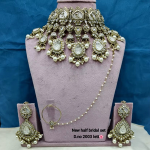 Elegant High Quality Brass Bridal Engagement Wedding Anniversary Gift Party Ethnic Fashion <b>Set</b> Rhodium Plated Zircon Shadow - Product Image 1