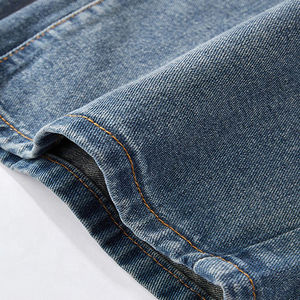 Pantalones Vaqueros de Mezclilla para Hombre, Nueva Llegada, Jeans Holgados, Ropa Casual, Tendencias de Moda, Jeans Anchos Desgastados para Hombre, Servicio OEM - Product Image 6