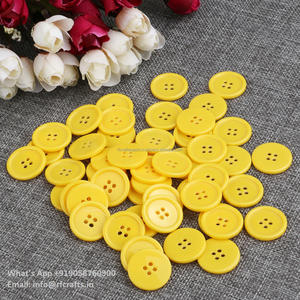 Botones de costura de resina de limpieza en seco de alta calidad Botones de camisa reciclados decorados con encaje personalizado de 4 agujeros - Product Image 4