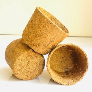 Eco Friendly <b>Compostable</b> Biodegradable Natural Coconut Fiber Pot Coir Seedling Plant Pots - Product Image 1