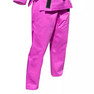 Uniforme de Karate con Logotipo Frontal, Ropa de Artes Marciales, Dobok de Algodón de Manga Larga para Adultos y Niños, Traje de Karate-Taekwondo - Product Image 6