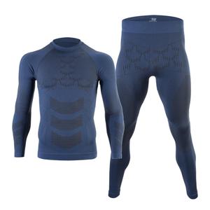 Nouveautés : Ensemble haut à manches longues et leggings sans coutures, léger et à séchage rapide, pour femmes et hommes, vêtements de sport pour la gym et le fitness - Product Image 2