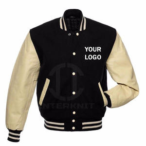 Chaqueta de Béisbol Varsity Personalizada para Hombre, Estilo Urbano, Invierno 2026, con Estampado de Corazón y Leopardo, Cuero Impermeable - Product Image 4