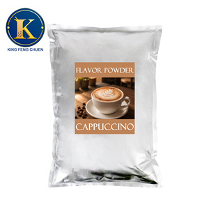 Mélange de poudre aromatisée au thé au lait à bulles Mocha, sac de 1 kg, King Feng Chuen, certifié HACCP ISO22000, durée de conservation de 16 mois, TW - Product Image 3