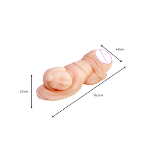 ของเล่นทางเพศขายดี เครื่องช่วยสำเร็จความใคร่ชาย ช่องคลอดจำลอง TPR สมจริง - Product Image 3