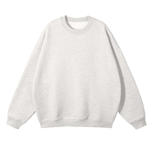 OEM Unisex Embroidered Spring <b>Polyester</b>/Cotton Acid Wash Sweatshirt Oversized Vintage Crewneck Streetwear Factory Supply - Product Image 1