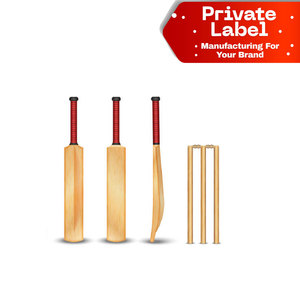 Academy Training <b>Cricket</b> Bat Durable Practice Gear For Kids Senior Team <b>Equipment</b> <b>Cricket</b> Bat Professional Grade Sportswear - Product Image 1