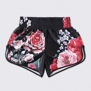 Shorts de boxe athlétiques personnalisés avec logo d'équipe, séchage rapide, respirants, vêtements de performance pour les combattants - Product Image 1