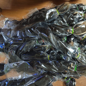 Cabello Humano Virgen Premium Crudo con Cutícula Alineada, Cabello Indio Negro Natural, Venta al por Mayor, 100g, Doble Trama a Máquina, Donante Único, Todo SV3 - Product Image 5