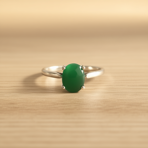 Designer 2.7 Grams Fine <b>Emerald</b> <b>Ring</b> - Product Image 3