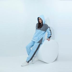 Survêtement de sport unisexe solide d'hiver 100% coton Design personnalisé Vêtements de sport coupe-vent Vente en gros Jogger Survêtements - Product Image 6