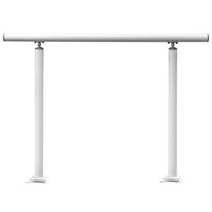 Corrimano in Alluminio Bianco da 3 Piedi per 2-3 Gradini, Corrimano per Anziani - Kit Dispositivo di Assistenza ad Angolo Regolabile - Product Image 3