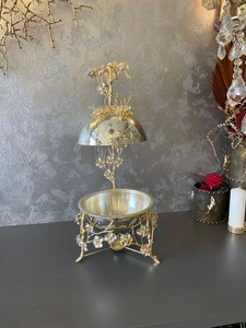 High on Demand Chafing Dish Gold Plated Stainless Steel Chafing Dish Catering <b>Buffet</b> for Wedding Celebration Food <b>Warmer</b> Steel - Product Image 6