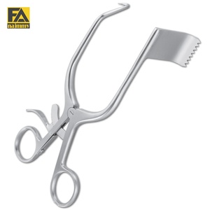 Écarteur chirurgical manuel auto-retenant en acier inoxydable 55x25mm, instrument de chirurgie générale, classe I, certifié CE - Product Image 3