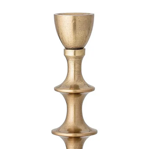 เชิงเทียนทองเหลืองสำเร็จรูปที่วางเทียนสำหรับตกแต่งบ้านที่วางเทียนอลูมิเนียมทำด้วยมือปรับแต่งได้ - Product Image 2