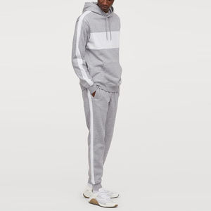 Chándal Deportivo Informal con Cremallera Completa, 100% Algodón Poliéster, el Mejor Material Utilizado, Grueso, Liso, para Hombre - Product Image 2