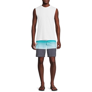 Shorts de sport pour hommes à double couche en mesh, logo personnalisé, respirants, pour l'été, impression par sublimation sur toute la surface, shorts de sport vierges pour designer - Product Image 2