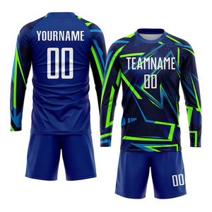High Quality Sublimated Men Sportswear Soccer Uniform For Men And 100% Polyester Custom Logo Soccer Uniforms With Oem Services - Product Image 5