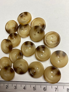 Boutons vierges en corne de buffle faits à la main de haute qualité, écologiques, pour la décoration de vêtements et de manteaux pour hommes et femmes, tailles personnalisables - Product Image 6