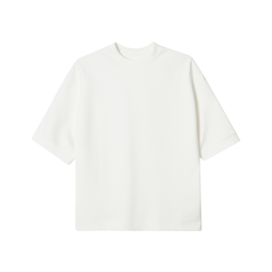 T-shirts pour hommes de haute qualité, personnalisables en gros, col rond, coupe ample, en tissu éponge lourd 400 g/m², 100 % coton, séchage rapide, respirants - Product Image 2