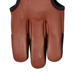 Gants de tir à l'arc pour arc classique, logo personnalisé, production OEM, protection trois doigts, vente en gros pour importateurs - Product Image 3