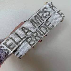 SANIYA HANDICRAFT - Cinturón de Lujo Hecho a Mano con Cuentas de Algodón Bordado Roll Tide Go Bama, de Alta Calidad, Personalizado para Bodas y Fiestas - Product Image 4
