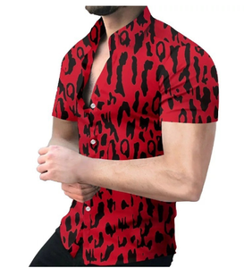 Chemise hawaïenne pour homme grande taille, impression par sublimation personnalisée |   Vêtements décontractés légers pour l'été - Product Image 1
