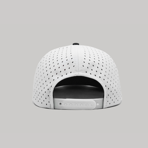 Vietnam High-quality 5 Panels <b>Waterproof</b> Golf <b>Hats</b> for Outdoor Sports 3D Logo Embroidery Laser Cut Holes Decorative Rope - Product Image 5