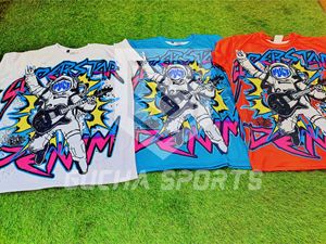 Sublimación impresa 2024 superventas camisetas de talla grande para hombres algodón tela poliéster de alta calidad camisa con estampado gráfico para hombres - Product Image 6