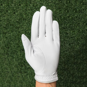 Gants de golf GEO BROTHERS en cuir véritable, main droite, antidérapants, respirants, doigts entiers, unisexe, logo personnalisé, fermeture à enfiler - Product Image 5