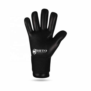 Gants de gardien de but de football de qualité supérieure, design personnalisé, paume avant en latex allemand, dos en silicone imprimé, caoutchouc à rouleaux négatifs, T-Tab - Product Image 3