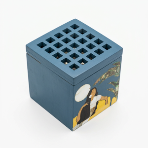 Handmade Custom OEM ODM Pictorial <b>Mother</b> of Pearl Inlay Incense Burner DECORYUG - Product Image 3
