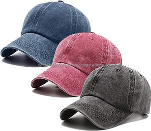 หมวกเบสบอลผ้าฝ้ายแบบปรับแต่งได้หมวกเบสบอล6แผงหมวกผ้าฝ้าย - Product Image 1