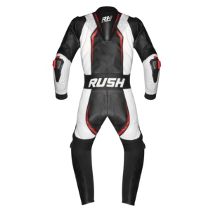 Combinaisons de course en cuir pour hommes Rushmoto Sports - Grande taille, respirantes, séchage rapide, imperméables, anti-UV, manches longues, protection pour moto - Product Image 3