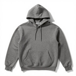 Sweat-shirts pour hommes surdimensionnés en molleton lourd 100% coton 400GSM avec logo personnalisé, impression numérique personnalisée - Product Image 4