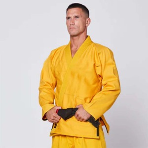 Uniforme de Jiu Jitsu Brasileño Personalizado al por Mayor, Kimono de Algodón con Tejido Perla, para Adultos y Niños, Fabricante OEM ODM de Marca Privada - Product Image 3
