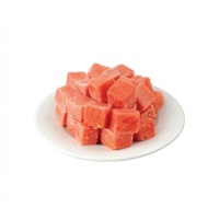IQF Diepvries Watermeloenblokjes 100% Zuiver Kleine MOQ Bulk Levering voor Smoothie Shops, Dessertmakers en Start-ups