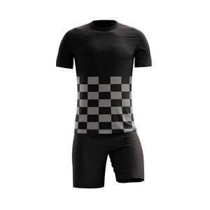 Maillots de football de sublimation de qualité supérieure pour adultes en tissu 100% polyester à manches courtes, séchage rapide, service OEM - Product Image 5