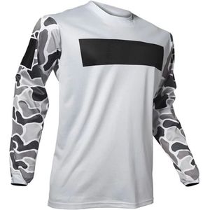 เสื้อเจอร์ซีย์มอเตอร์ครอสผู้ชายไซส์ใหญ่ ระบายอากาศได้ดี ผลิตจากผ้าฝ้าย % 100 ใช้ได้ทุกฤดู ดีไซน์ปรับแต่งได้ พิมพ์ลายดิจิทัล แขนยาว รับผลิตแบบ OEM MIRZ - Product Image 6