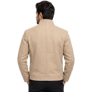 Winter Outerwear Suitable For Outdoor Activities Travel Casual Men Winter Wool Jacket Stylish Warm Wool Fabric Comfortable - Product Image 5
