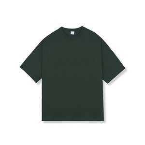 เสื้อยืดสตรีทแวร์โอเวอร์ไซส์แบบยูนิเซ็กซ์ ขายส่ง สกรีนโลโก้ด้านหน้าตามสั่ง ผ้าฝ้าย 100% คอกลม แขนสั้น ป้องกันขนร่วง - Product Image 1